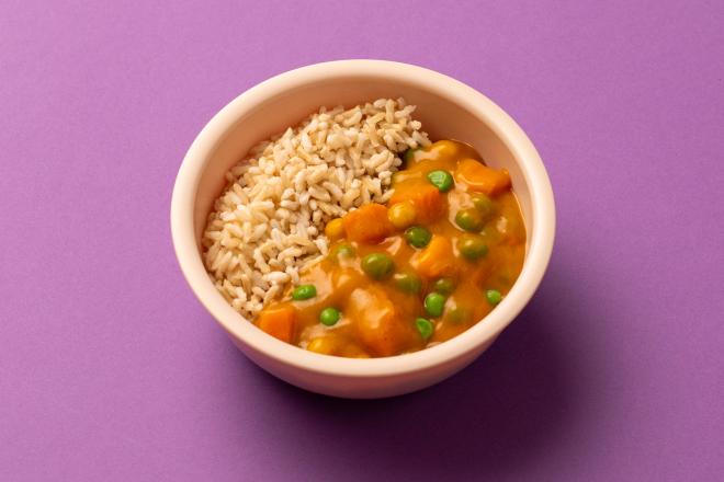 Vegetable Curry Brown Rice